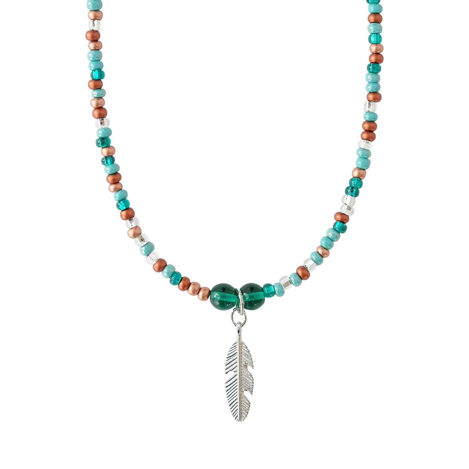Glass Beaded Necklace